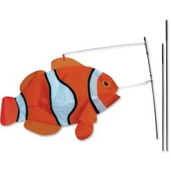 Premier Kites Swimming Fish Recumbent Bike Flag - Clownfish