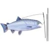 Premier Kites Swimming Fish Recumbent Bike Flag - Salmon Recumbent Bike Flags