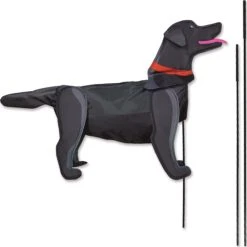 Premier Kites Windicator Recumbent Bike Flag - Black Lab