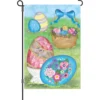 Accent Home & Garden 12 In. Flag - Elegant Easter Eggs Accent