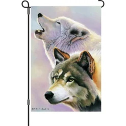 Accent Home & Garden 12 In. Flag - Wolves Are Forever