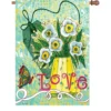Accent Home & Garden Accent 28 In. Flag - Love Makes Me Happy