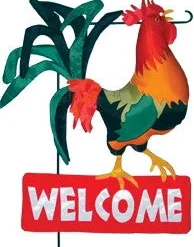 Accent Home & Garden Garden Decor Garden Charm - Rudy Rooster