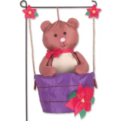 Accent Home & Garden Garden Charm - Teddy In A Tub