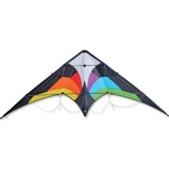 Kites Wolf NG Sport Kite - Black Rainbow