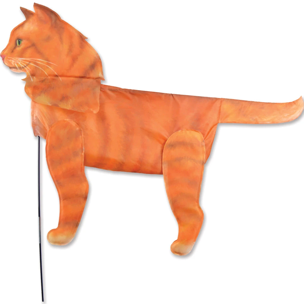 Premier Kites & Designs XL Windicator Weather Vane - Orange Cat NEW WindGarden