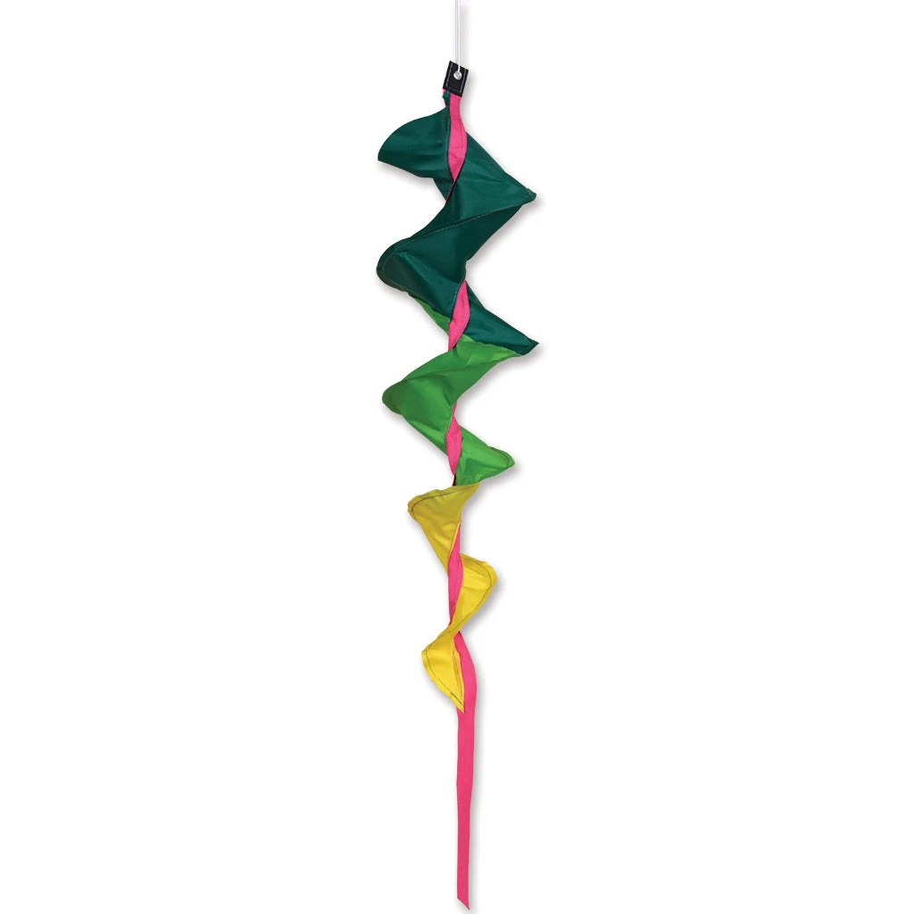 Windsocks SoundWinds Small Fusilli Spinning Windsock - Green