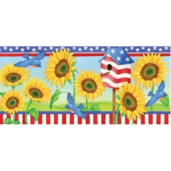 WindGarden Windsock - Patriotic Sunflower WindGarden