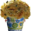 Accent Home & Garden - Sale Flower Pot Cover - Garden Blooms Accent