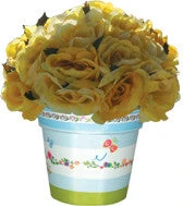 Accent Home & Garden - Sale Flower Pot Cover - Butterflies Accent