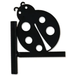 Accent Home & Garden Ladybug Flag Finial