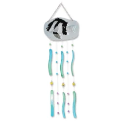 WindGarden Fish Wind Chime - Banded Humbug
