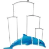 WindGarden Glass Fish Mobile - Dolphin