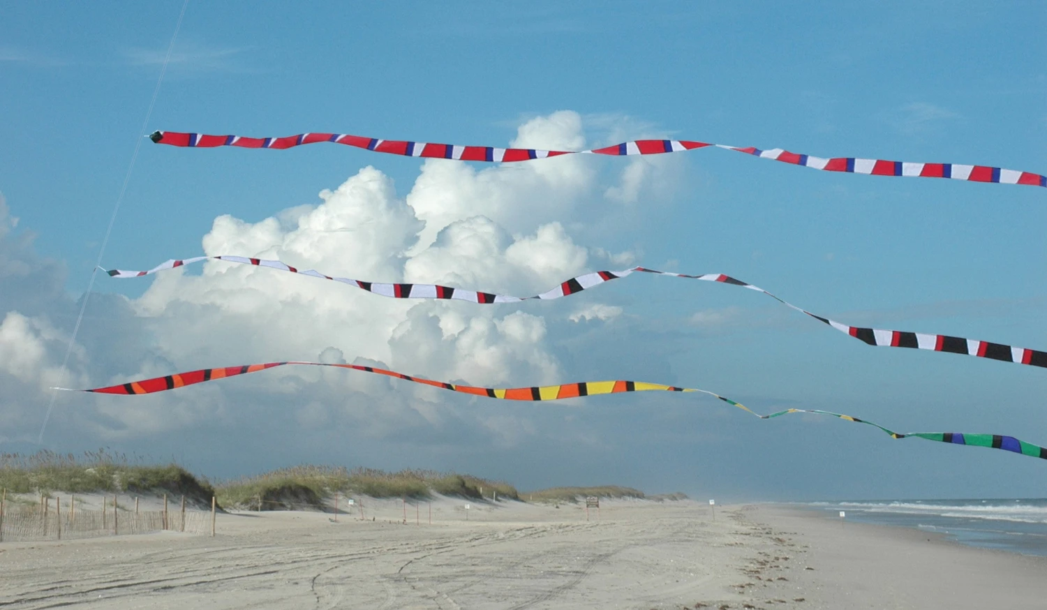 Kites 5 In. X 100 Ft. Transition Tail - Rainbow