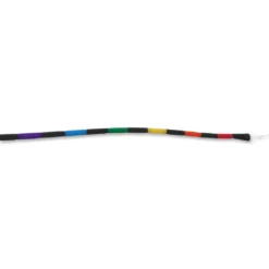 Kites Premier Kites 24 Ft. Tube Tail - Rainbow Tecmo