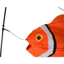 Premier Kites Swimming Fish Recumbent Bike Flag - Clownfish