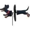 WindGarden Petite Spinner - Black Dachshund