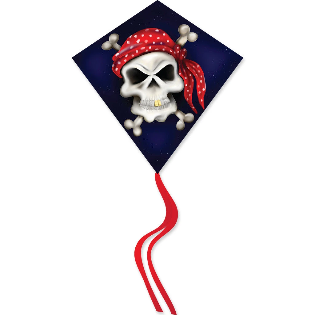 Diamonds 25 In. Diamond Kite - Skull (Bold Innovations)