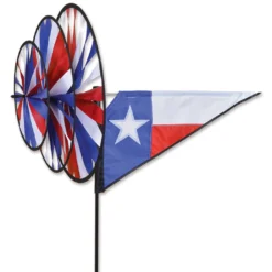 WindGarden Triple Spinner - Texas Flag WindGarden